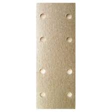 Norton Pre-Cut Velcro Power Sander Sheets, 81 mm x 153mm, 8 hole - 180 Grit