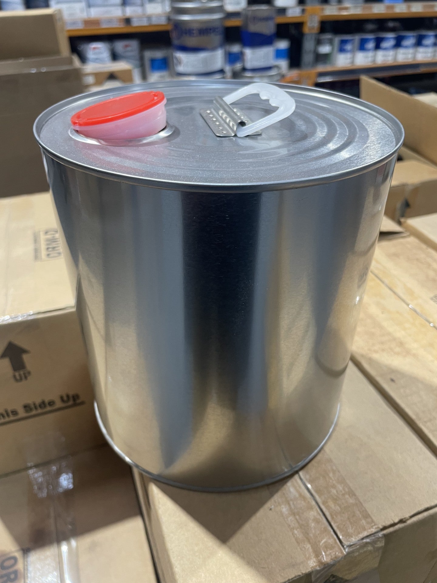 4LT Solvent Tin & Safety Lid