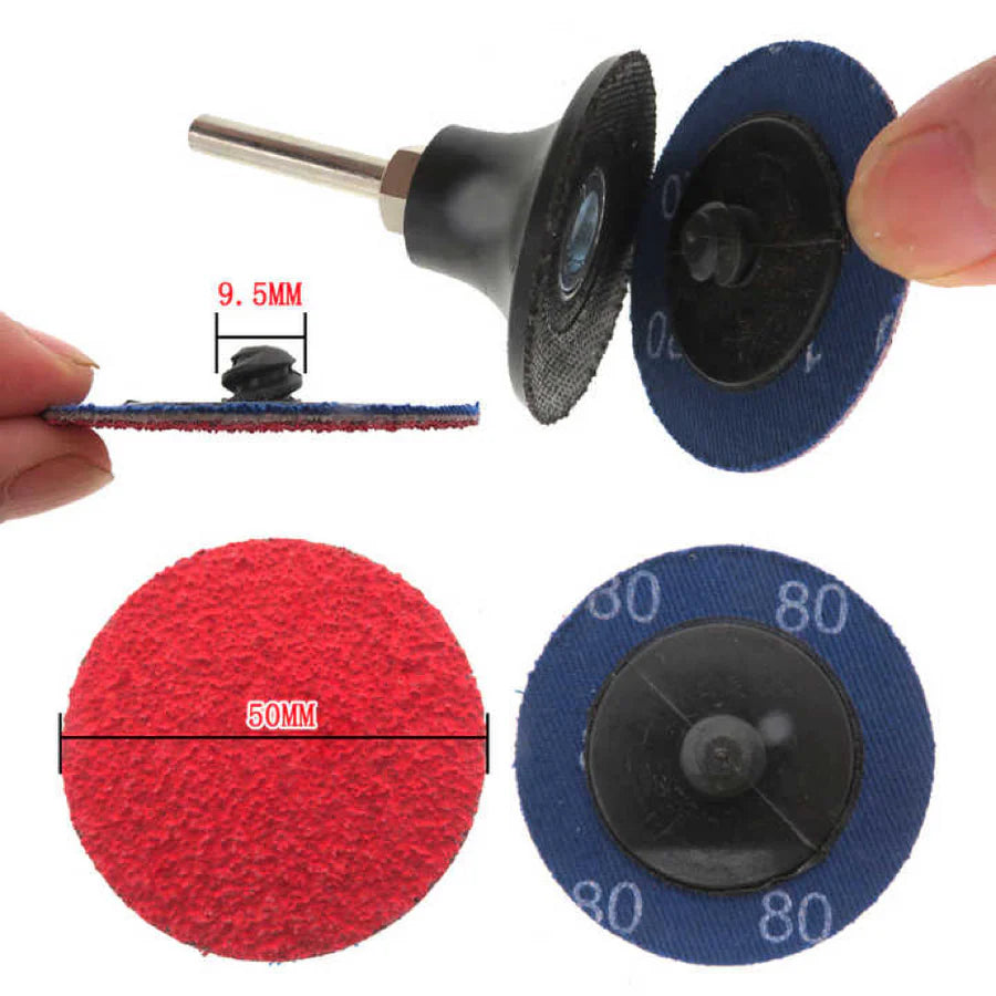 2" 50mm Quick Change Diamond Sanding Disc P120