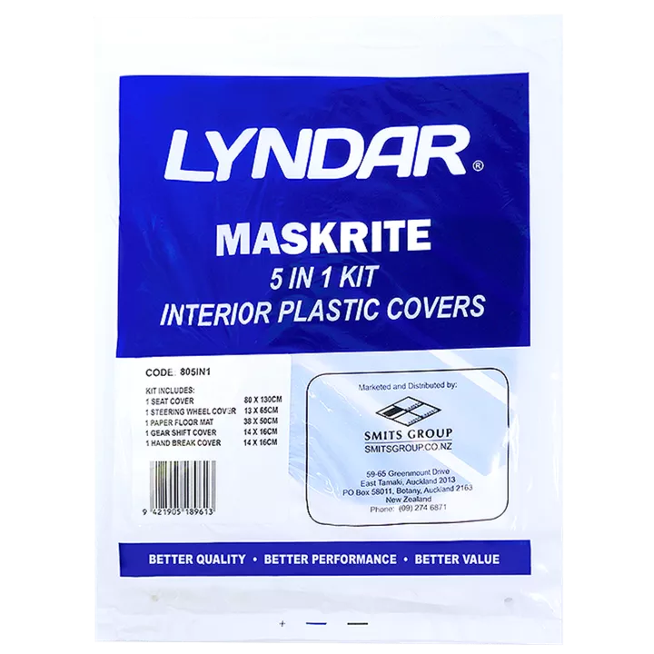 5 IN 1 KIT FOR INTERIOR PLASTIC COVERS