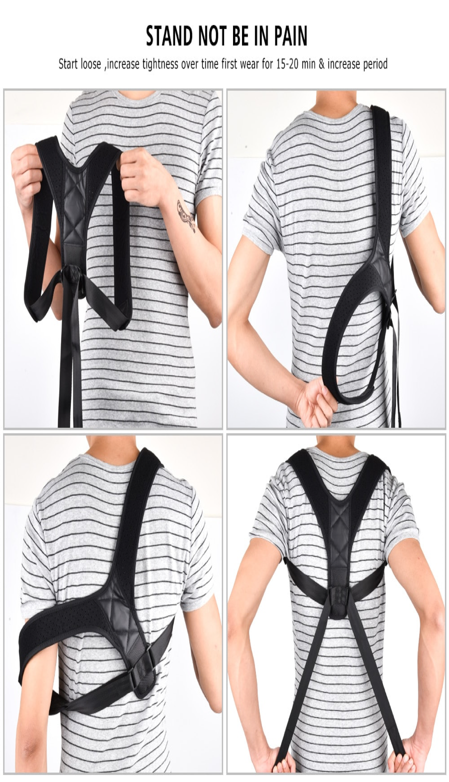 Brace Support Belt Back Posture SMALL