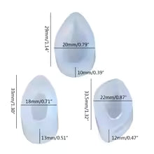 Teardrop Pendant Mold 33MM X 17MM