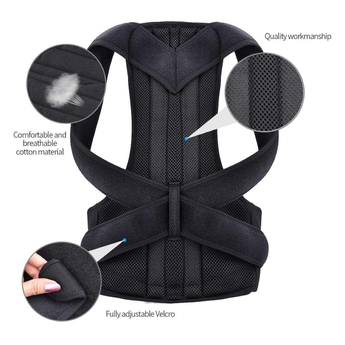 Back Waist Posture Corrector 4XL 1100mm