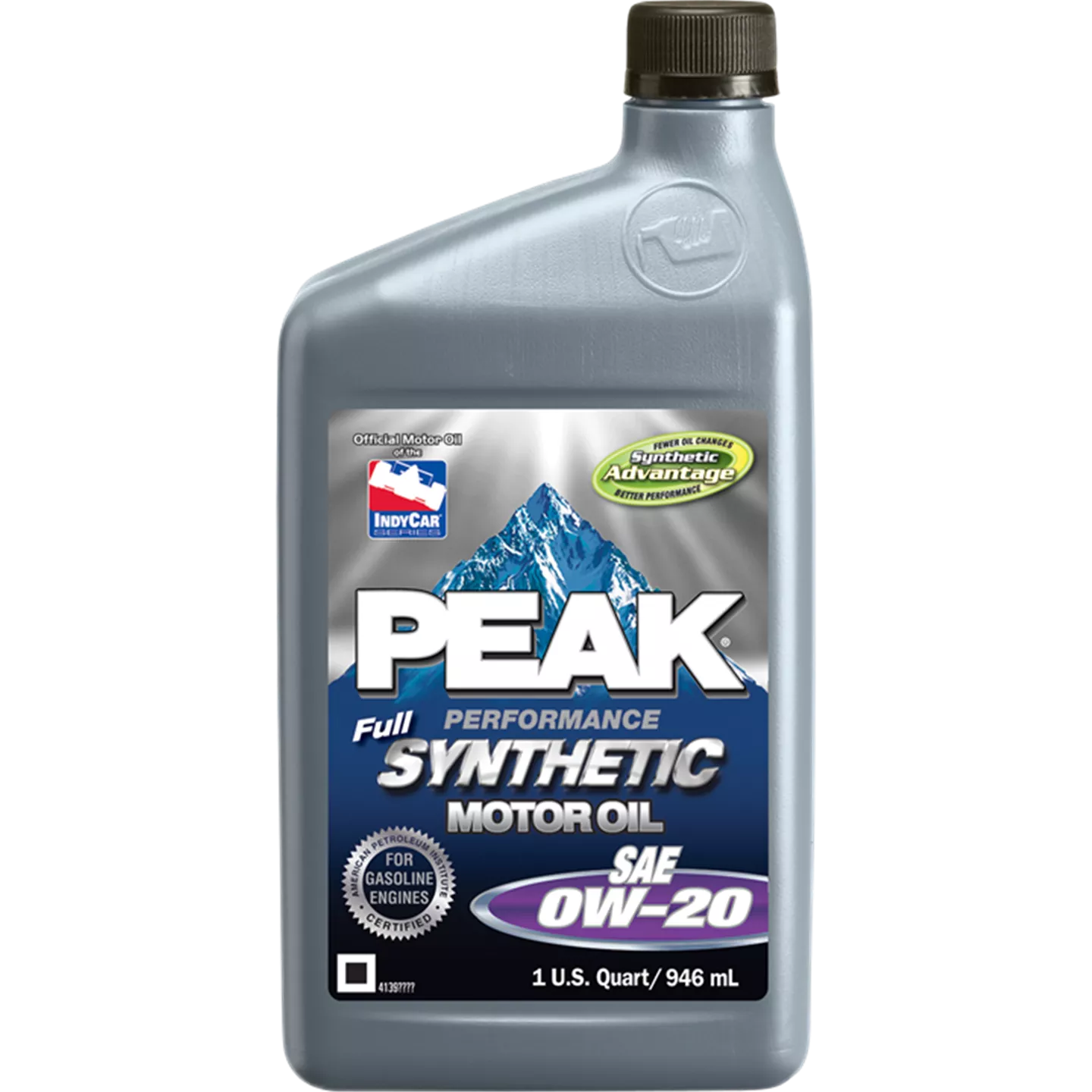 PEAK 0W20 SN/GF5 SYN MOTOR OIL 1qt / 946ml