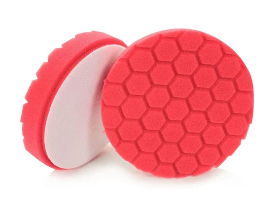 150mm Red Waffle Ultra Light Finishing Pad