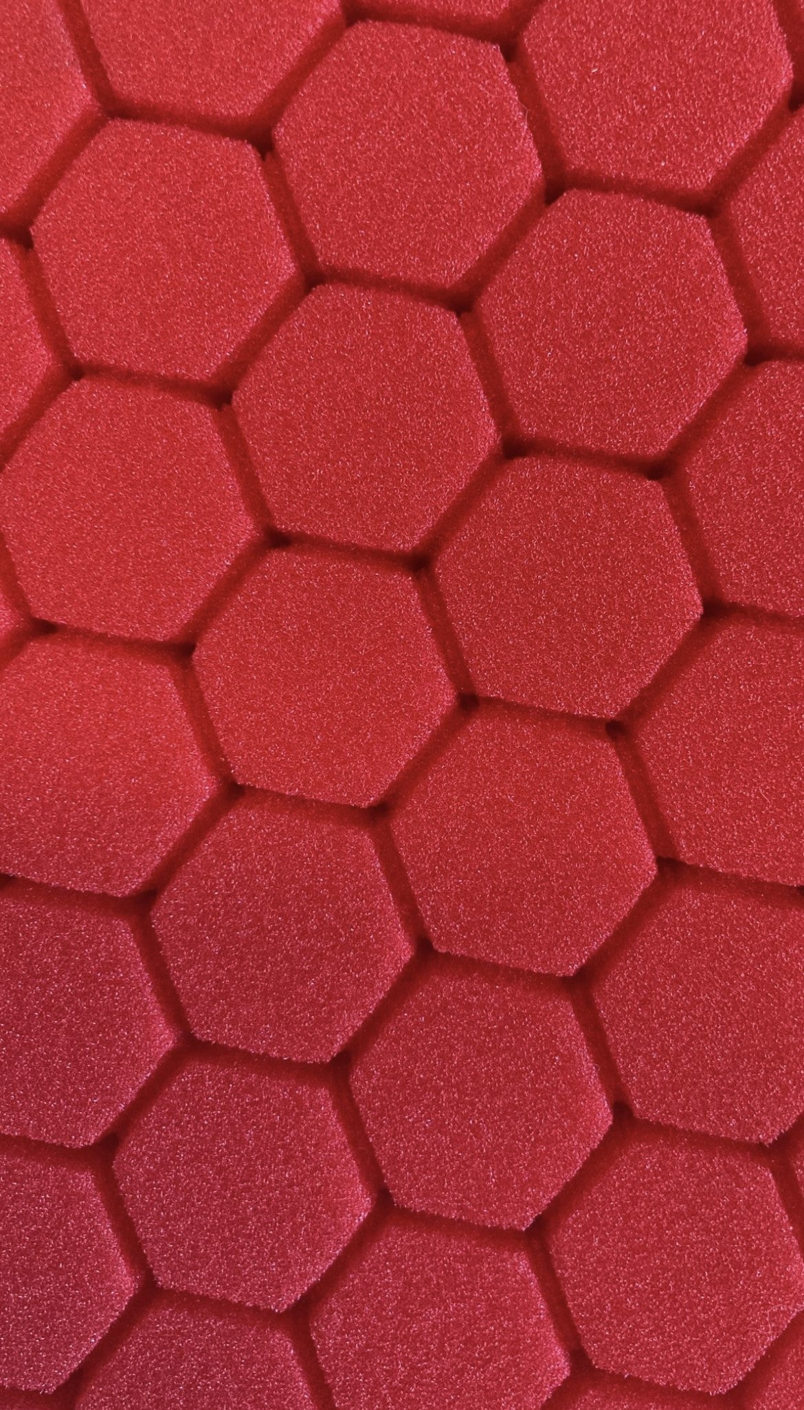 150mm Red Waffle Ultra Light Finishing Pad