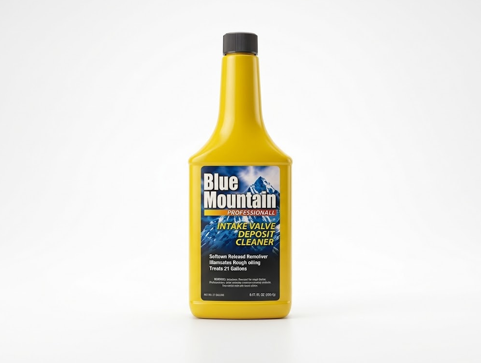 50 CENTS!! BLUE MOUNTAIN - INTAKE VALVE DEPOSIT CLEANER (473ML)