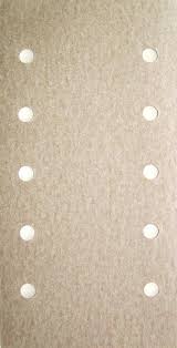 Norton Pre-Cut Velcro Power Sander Sheets, 115mm x 230mm, 10 hole - 150 Grit