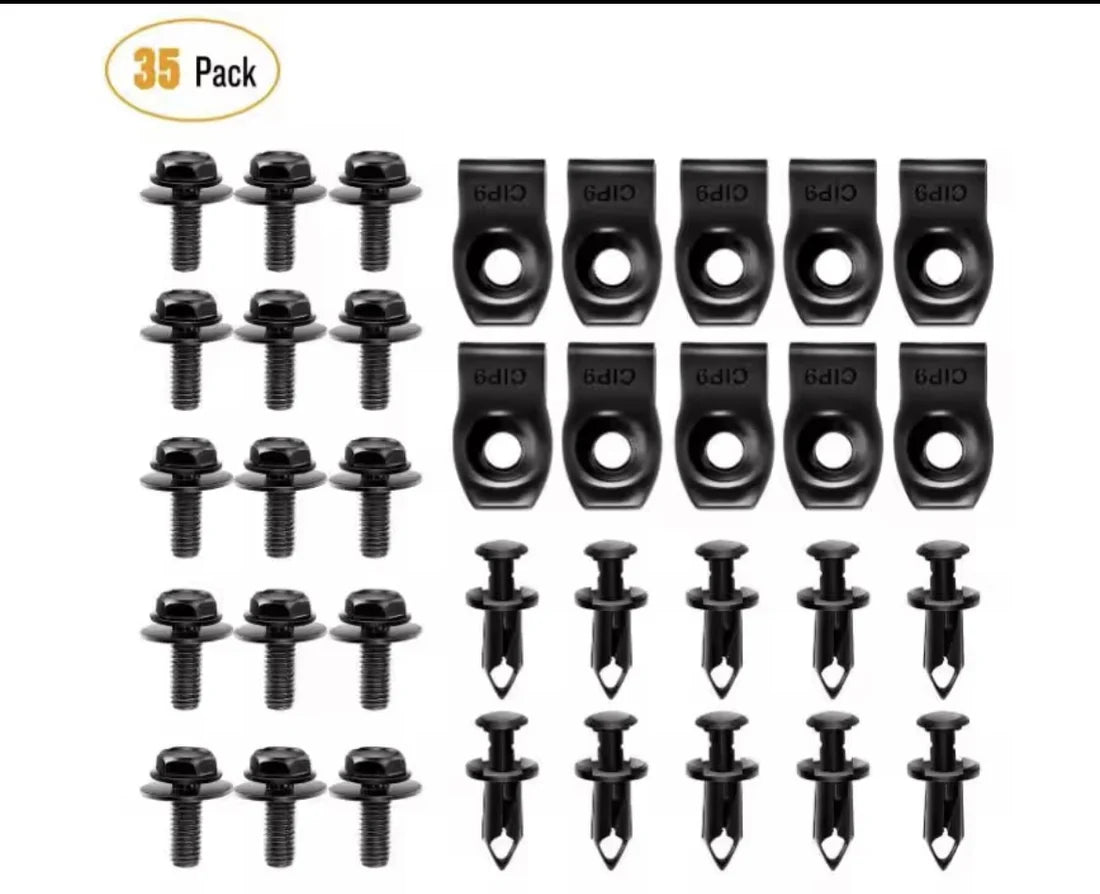 35PCS U Bolt & Retainer & U Nuts
