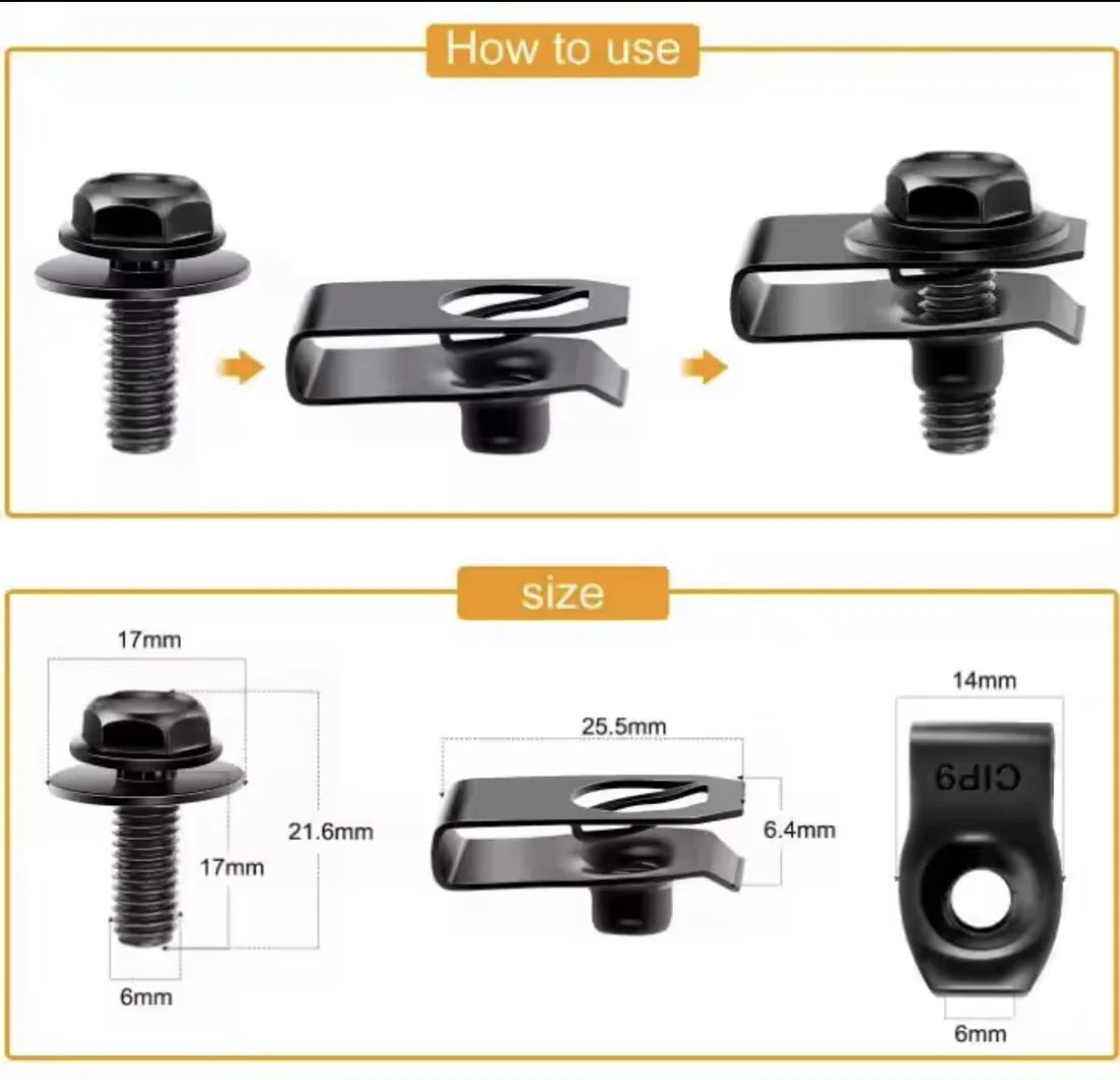 35PCS U Bolt & Retainer & U Nuts