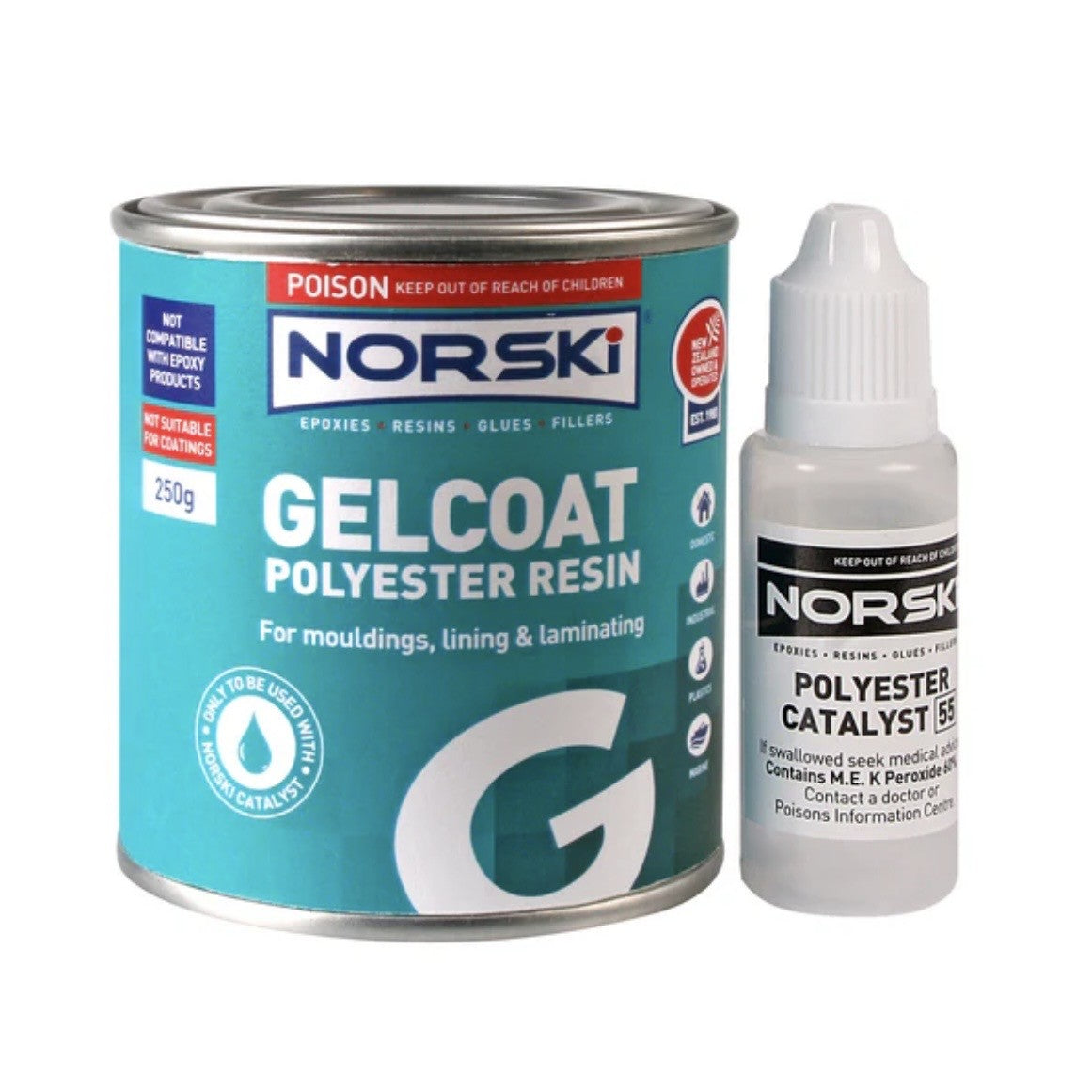 Norski Gelcoat White 250G