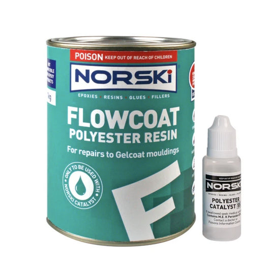 Norski Flowcoat White 4KG