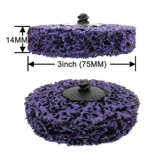 75mm Clean Strip Roloc Disc Purple