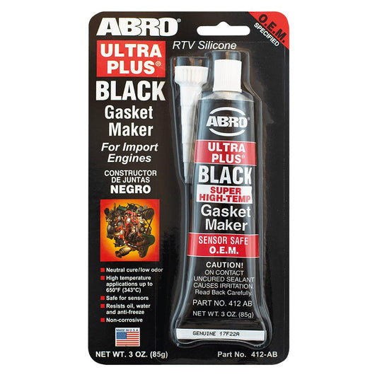 RTV Silicone Gasket Maker Black 85g 412-AB