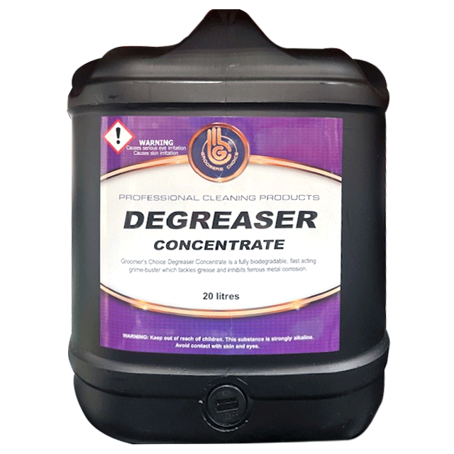 GROOMERS CHOICE DEGREASER CONCENTRATE 20L (GCDGC20)