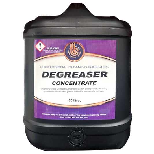 GROOMERS CHOICE DEGREASER CONCENTRATE 20L (GCDGC20)
