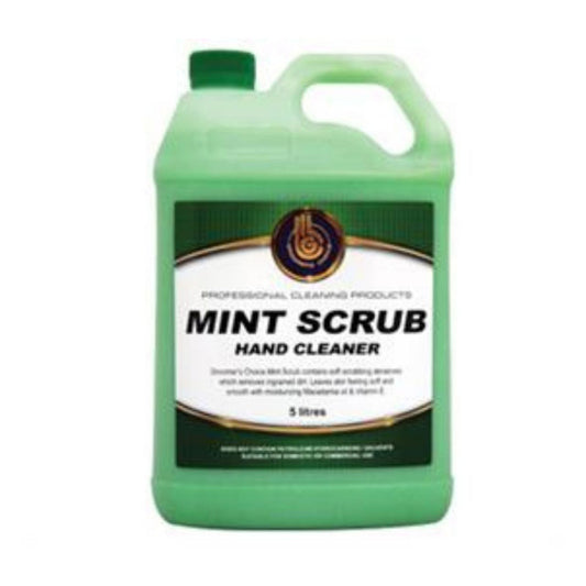 GROOMERS CHOICE PEPPERMINT SCRUB HAND CLEANER 5L