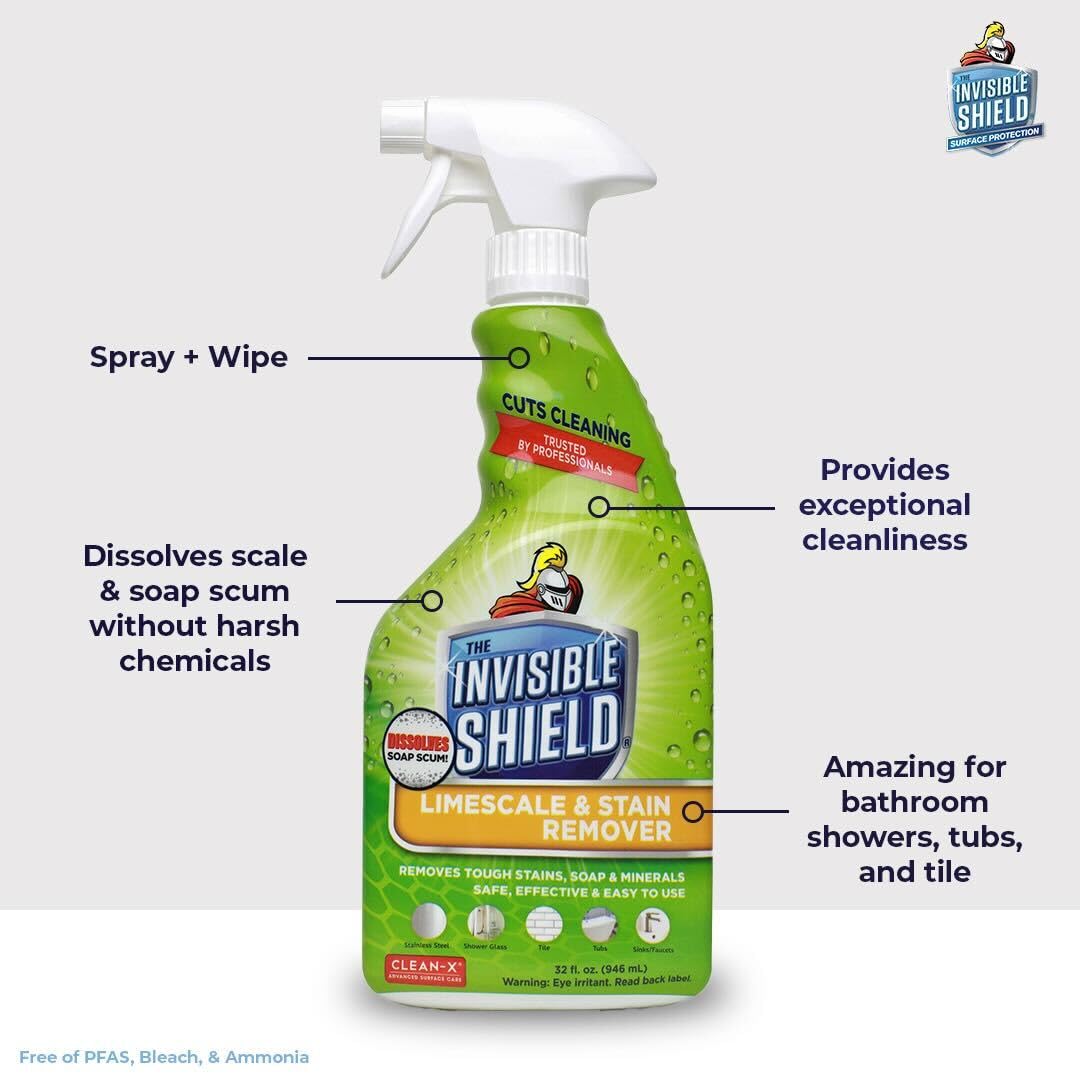 INVISIBLE SHIELD LIME & SCALE STAIN REMOVER 750ML