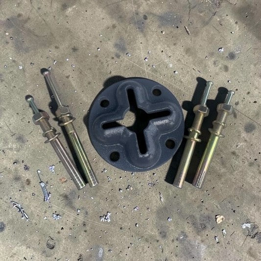 HD Floor Pulling Pot With Bolts — 170mm