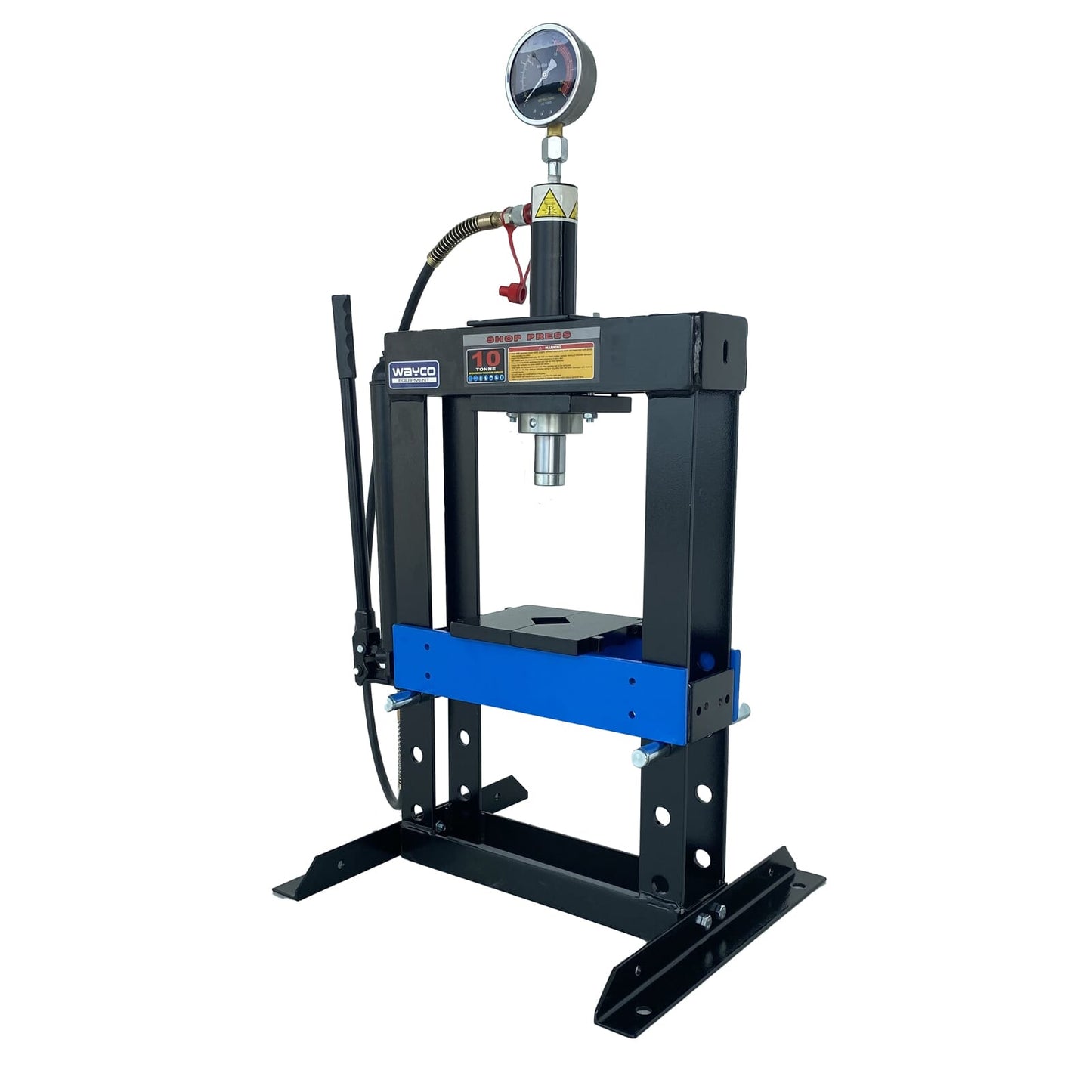 Hydraulic Shop Press 10 Ton - (with Hand Pump)