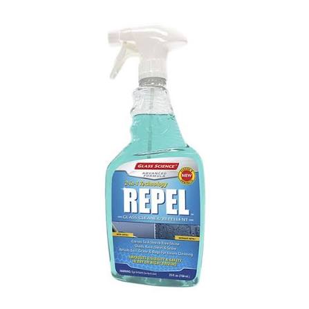 REPEL GLASS CLEANER 750ML