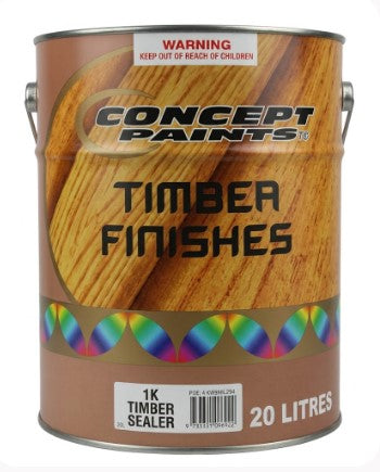 ONLY 2 LEFT IN STOCK!! CONCEPT WOOD TIMBER SEALER 20L