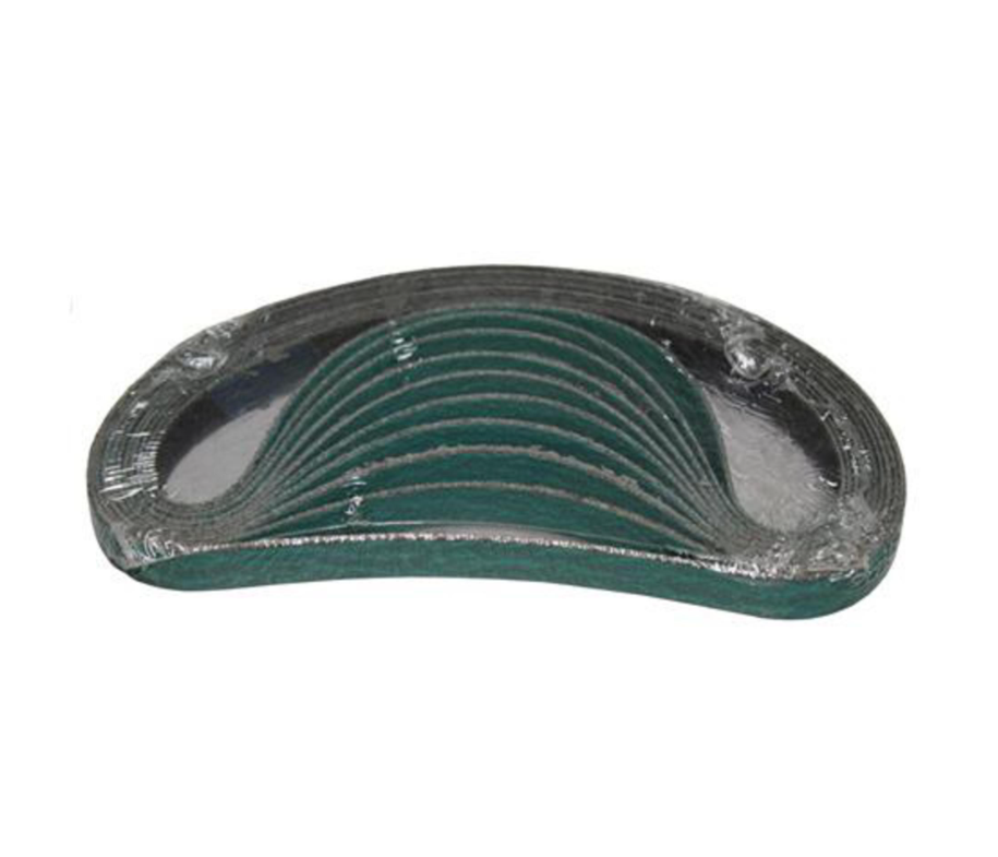 BELT ZIRC 13MM X 454MM 10/PACK P80