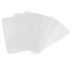 10pack Clear Plastic Round Edged Bog Spreader/Applicators