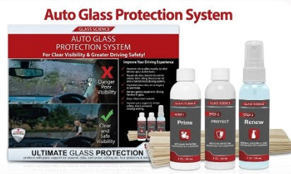$2 ONLY!!!! GLASS CARE 3 STEP PROTECTION KIT