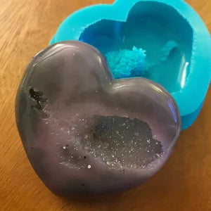 Crystal Crater Surfaced Resin Mold