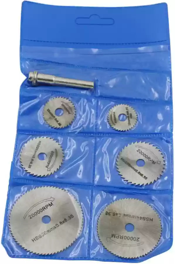 7pc Mini Circular Saw Blade Set