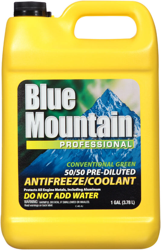 Blue Mountain 50/50 Green Coolant 5L