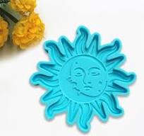 Sun/Moon Coaster Resin Mold