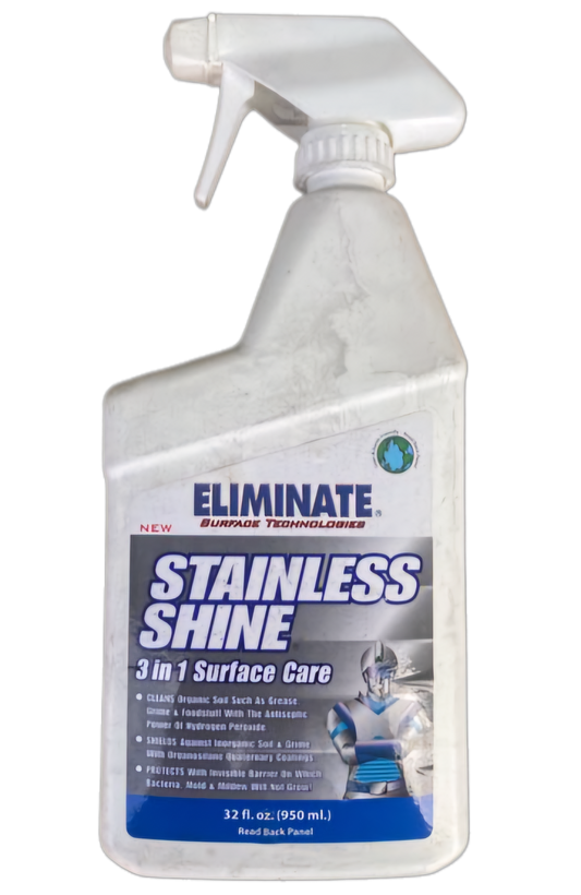 Eliminate Stainless Shine 3-in-1 Surface Care 32oz