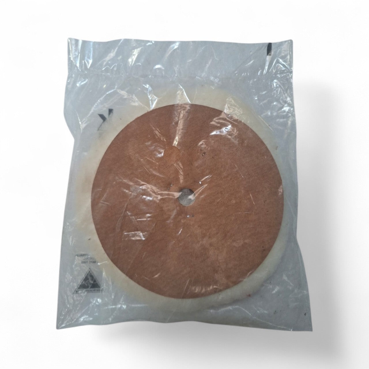 BLACK DIAMOND STICK ON WOOL BUFF PAD 8" (BKDWD8)